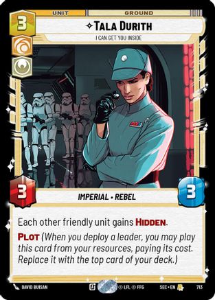 Tala Durith - Je peux te faire entrer (Foil) (713) (713) [Secrets du pouvoir] 