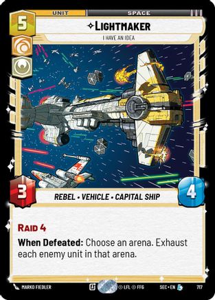 Lightmaker - I Have An Idea (Foil) (717) (717) [Secrets of Power] - Fantasy Flight Games - Card Brawlers | Quebec | Canada |