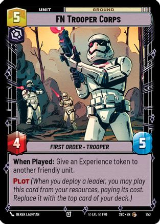 FN Trooper Corps (753) (Foil) (753) [Secrets of Power] - Fantasy Flight Games - Card Brawlers | Quebec | Canada |