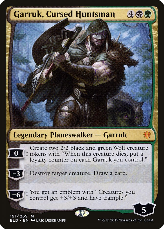 Garruk, Cursed Huntsman [Throne of Eldraine] - Magic: The Gathering - Card Brawlers | Quebec | Canada |