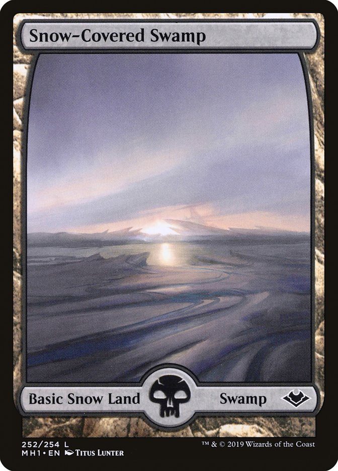 Snow-Covered Swamp [Modern Horizons] - Magic: The Gathering - Card Brawlers | Quebec | Canada |
