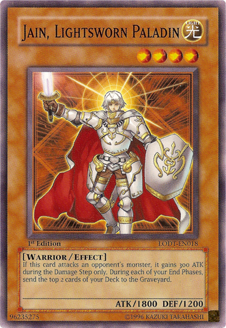 Jain, Lightsworn Paladin [LODT-EN018] Common - Yu-Gi-Oh! - Card Brawlers | Quebec | Canada |