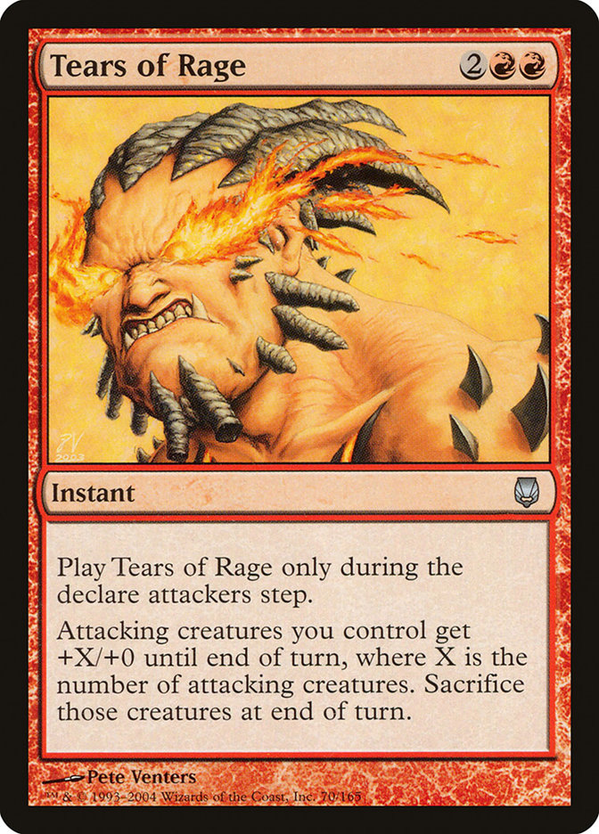Tears of Rage [Darksteel] - Magic: The Gathering - Card Brawlers | Quebec | Canada |