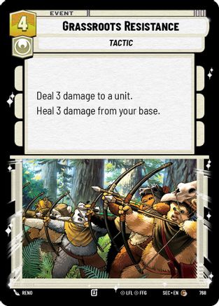 Grassroots Resistance (768) (Foil) (768) [Secrets of Power] - Fantasy Flight Games - Card Brawlers | Quebec | Canada |