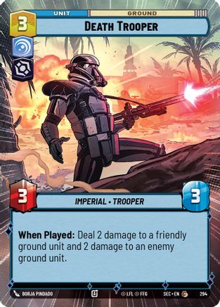 Death Trooper (294) (Hyperspace) (294) [Secrets of Power] - Fantasy Flight Games - Card Brawlers | Quebec | Canada |
