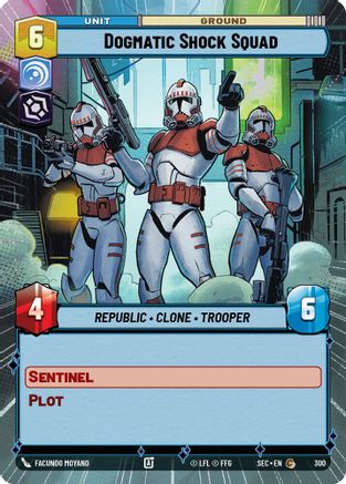 Dogmatic Shock Squad (300) (Hyperspace) (300) [Secrets of Power] - Fantasy Flight Games - Card Brawlers | Quebec | Canada |