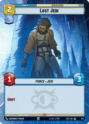 Lost Jedi (322) (Hyperspace) (322) [Secrets of Power] - Fantasy Flight Games - Card Brawlers | Quebec | Canada |