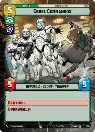 Cruel Commandos (350) (Hyperspace) (350) [Secrets of Power] - Fantasy Flight Games - Card Brawlers | Quebec | Canada |