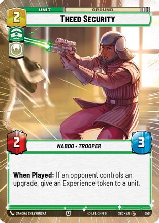 Theed Security (359) (Hyperspace) (359) [Secrets of Power] - Fantasy Flight Games - Card Brawlers | Quebec | Canada |