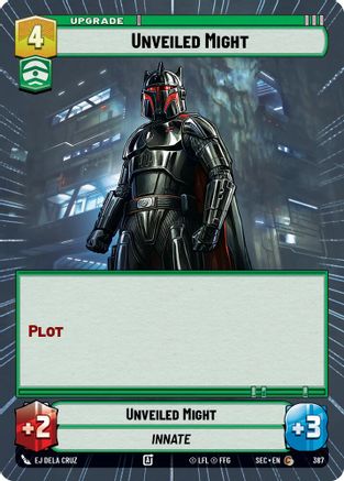 Unveiled Might (387) (Hyperspace) (387) [Secrets of Power] - Fantasy Flight Games - Card Brawlers | Quebec | Canada |