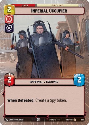 Imperial Occupier (396) (Hyperspace) (396) [Secrets of Power] - Fantasy Flight Games - Card Brawlers | Quebec | Canada |