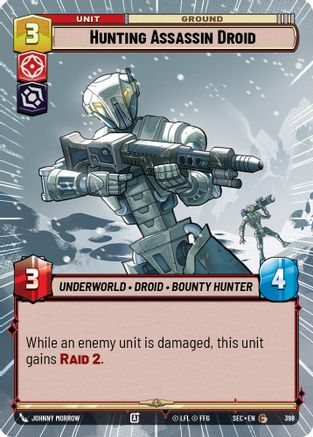 Hunting Assassin Droid (398) (Hyperspace) (398) [Secrets of Power] - Fantasy Flight Games - Card Brawlers | Quebec | Canada |
