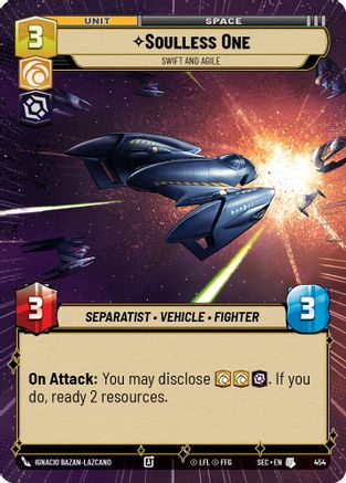 Soulless One - Swift and Agile (Hyperspace) (454) (454) [Secrets of Power] - Fantasy Flight Games - Card Brawlers | Quebec | Canada |