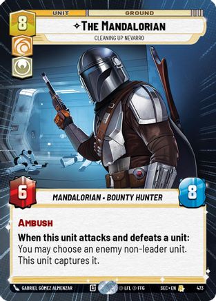 The Mandalorian - Cleaning up Nevarro (Hyperspace) (473) (473) [Secrets of Power] - Fantasy Flight Games - Card Brawlers | Quebec | Canada |