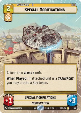 Special Modifications (491) (Hyperspace) (491) [Secrets of Power] - Fantasy Flight Games - Card Brawlers | Quebec | Canada |