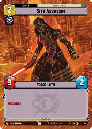 Sith Assassin (502) (Hyperspace) (502) [Secrets of Power] - Fantasy Flight Games - Card Brawlers | Quebec | Canada |