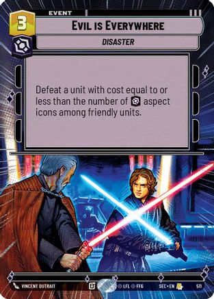 Evil is Everywhere (511) (Hyperspace) (511) [Secrets of Power] - Fantasy Flight Games - Card Brawlers | Quebec | Canada |
