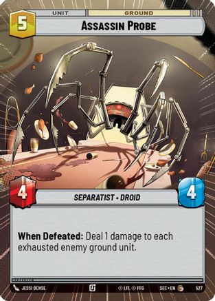 Assassin Probe (527) (Hyperspace) (527) [Secrets of Power] - Fantasy Flight Games - Card Brawlers | Quebec | Canada |