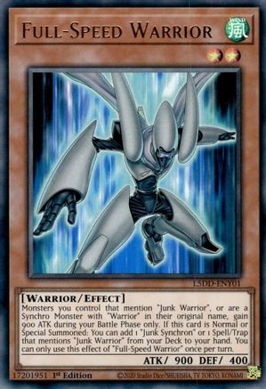Full-Speed Warrior [L5DD-ENY01] Ultra Rare - Yu-Gi-Oh! - Card Brawlers | Quebec | Canada |