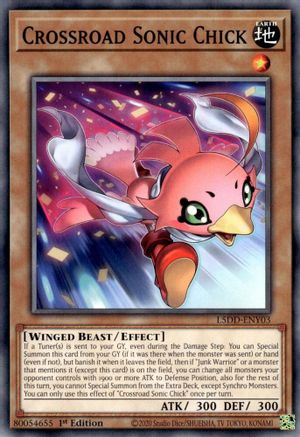 Crossroad Sonic Chick [L5DD-ENY03] Common - Yu-Gi-Oh! - Card Brawlers | Quebec | Canada |
