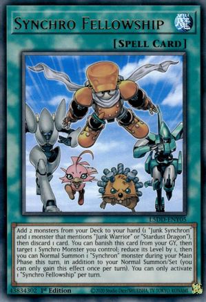Synchro Fellowship [L5DD-ENY05] Ultra Rare - Yu-Gi-Oh! - Card Brawlers | Quebec | Canada |