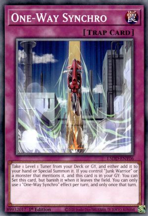 One-Way Synchro [L5DD-ENY06] Common - Yu-Gi-Oh! - Card Brawlers | Quebec | Canada |