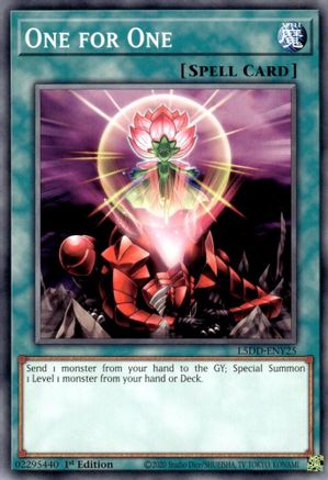 One for One [L5DD-ENY25] Common - Yu-Gi-Oh! - Card Brawlers | Quebec | Canada |