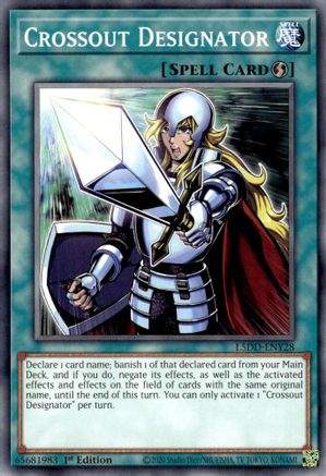 Crossout Designator [L5DD-ENY28] Common - Yu-Gi-Oh! - Card Brawlers | Quebec | Canada |