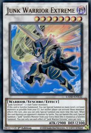Junk Warrior Extreme [L5DD-ENY32] Ultra Rare - Yu-Gi-Oh! - Card Brawlers | Quebec | Canada |