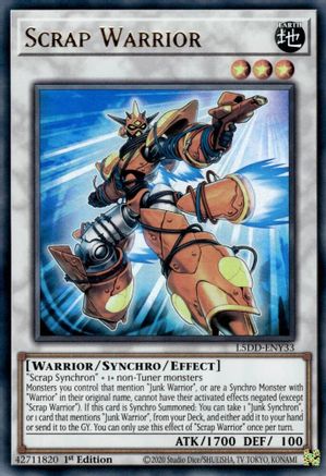 Scrap Warrior [L5DD-ENY33] Ultra Rare - Yu-Gi-Oh! - Card Brawlers | Quebec | Canada |