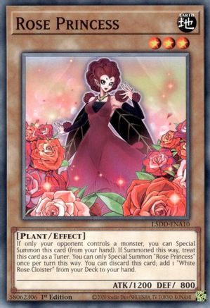 Rose Princess [L5DD-ENA10] Common - Yu-Gi-Oh! - Card Brawlers | Quebec | Canada |