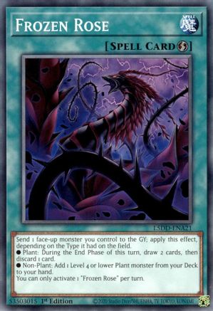 Frozen Rose [L5DD-ENA21] Common - Yu-Gi-Oh! - Card Brawlers | Quebec | Canada |