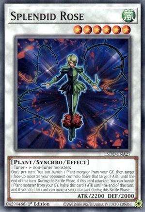 Splendid Rose [L5DD-ENA27] Common - Yu-Gi-Oh! - Card Brawlers | Quebec | Canada |