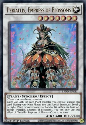 Periallis, Empress of Blossoms [L5DD-ENA31] Ultra Rare - Yu-Gi-Oh! - Card Brawlers | Quebec | Canada |