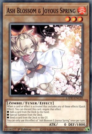 Ash Blossom & Joyous Spring [L5DD-ENC09] Common - Yu-Gi-Oh! - Card Brawlers | Quebec | Canada |