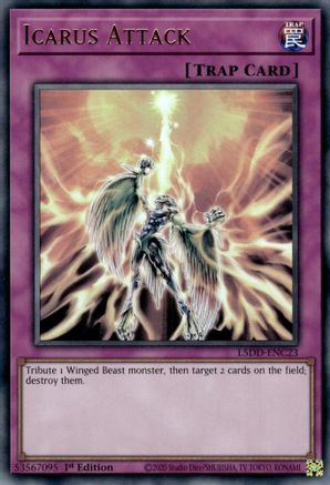 Icarus Attack [L5DD-ENC23] Ultra Rare - Yu-Gi-Oh! - Card Brawlers | Quebec | Canada |