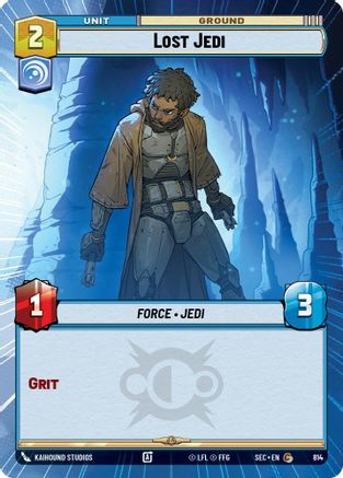 Lost Jedi (814) (Hyperspace Foil) (814) [Secrets of Power] - Fantasy Flight Games - Card Brawlers | Quebec | Canada |