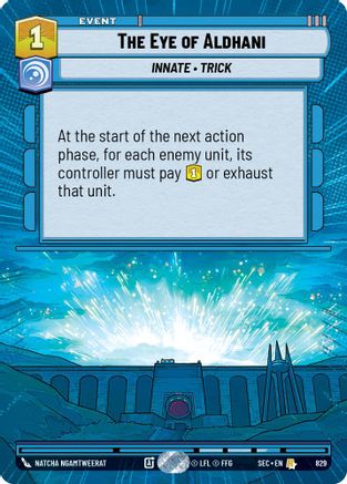 L'Œil d'Aldhani (829) (Feuille d'Hyperespace) (829) [Secrets du Pouvoir] 