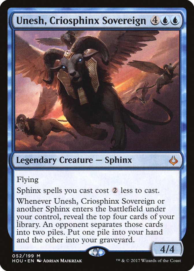 Unesh, Criosphinx Sovereign [Hour of Devastation] - Magic: The Gathering - Card Brawlers | Quebec | Canada |