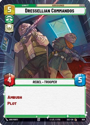 Dressellian Commandos (856) (Hyperspace Foil) (856) [Secrets of Power] - Fantasy Flight Games - Card Brawlers | Quebec | Canada |