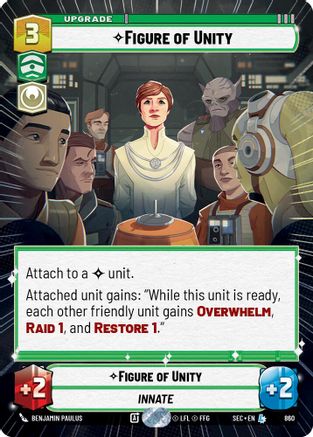 Figure of Unity (860) (Hyperspace Foil) (860) [Secrets of Power] - Fantasy Flight Games - Card Brawlers | Quebec | Canada |