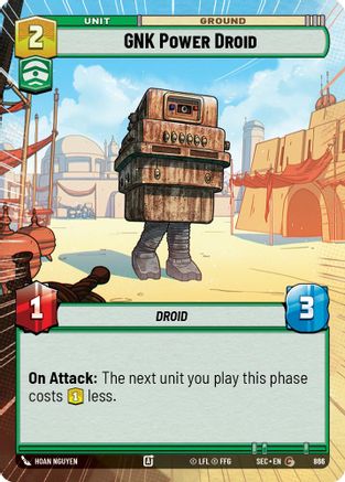 GNK Power Droid (866) (Hyperspace Foil) (866) [Secrets of Power] - Fantasy Flight Games - Card Brawlers | Quebec | Canada |