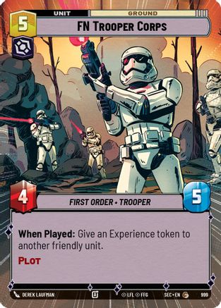 FN Trooper Corps (999) (Hyperspace Foil) (999) [Secrets of Power] - Fantasy Flight Games - Card Brawlers | Quebec | Canada |
