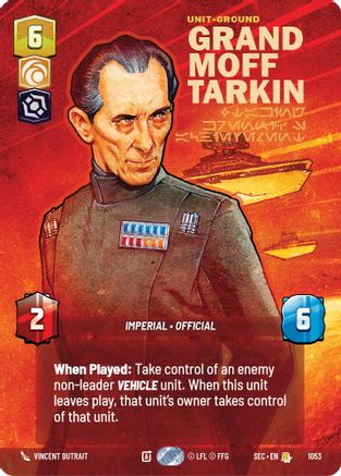 Grand Moff Tarkin - S'emparer du succès de Krennic (Prestige) (1053) (1053) [Secrets du pouvoir] 