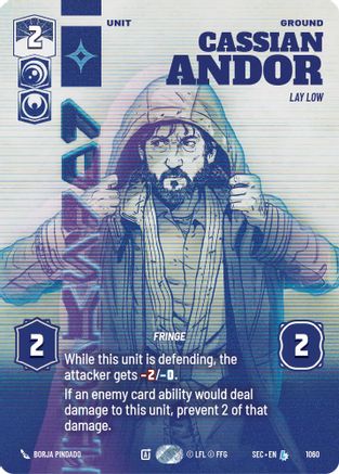 Cassian Andor - Lay Low (Prestige) (1060) (1060) [Secrets of Power] - Fantasy Flight Games - Card Brawlers | Quebec | Canada |