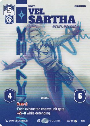 Vel Sartha - One Path, One Choice (Prestige) (1080) (1080) [Secrets of Power] - Fantasy Flight Games - Card Brawlers | Quebec | Canada |