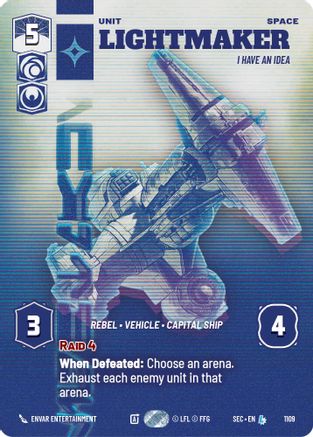 Lightmaker - I Have An Idea (Prestige Foil) (1109) (1109) [Secrets of Power] - Fantasy Flight Games - Card Brawlers | Quebec | Canada |