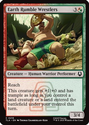 Earth Rumble Wrestlers [Avatar: The Last Airbender] - Magic: The Gathering - Card Brawlers | Quebec | Canada |
