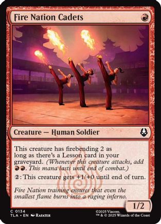 Fire Nation Cadets [Avatar: The Last Airbender] - Magic: The Gathering - Card Brawlers | Quebec | Canada |
