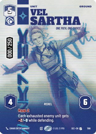 Vel Sartha - One Path, One Choice (Serialized) (1166) (1166) [Secrets of Power] - Fantasy Flight Games - Card Brawlers | Quebec | Canada |